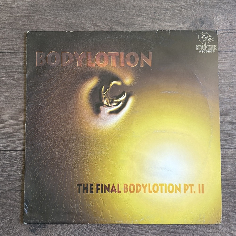 Bodylotion The Final Bodylotion Pt. II 12" Vinyl Hardcore Gabber Holland VG+
